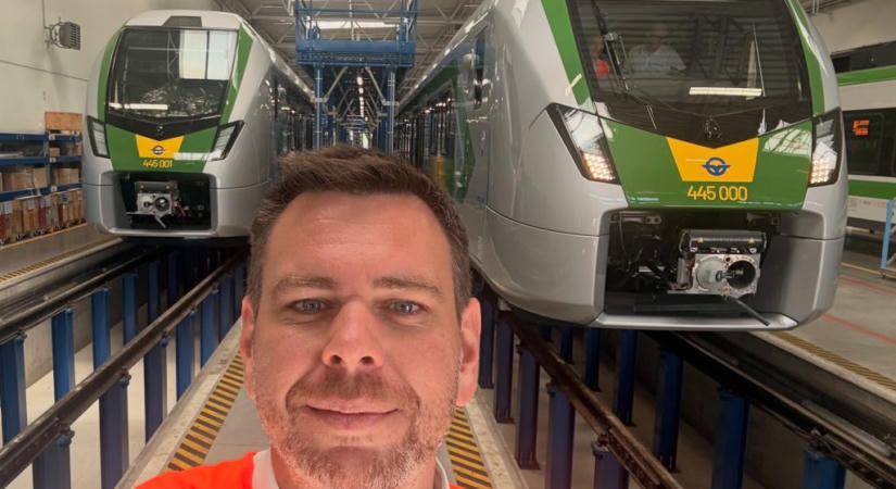 Vitézy: Lázár János hiába próbálta szétverni a GYSEV-et, elkészült a két új InterCity motorvonat