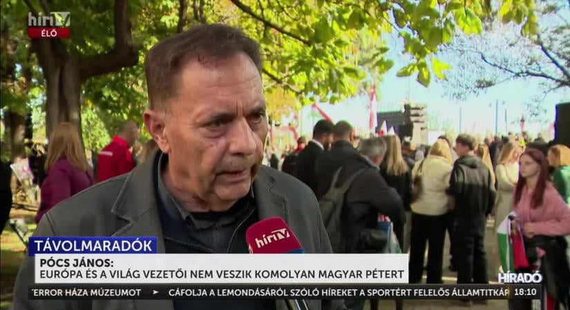 Pócs János szerint Magyar Pétert nem veszik komolyan a nemzetközi színtéren