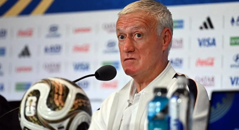 Deschamps máris kiborult a foci vb elődöntője előtt