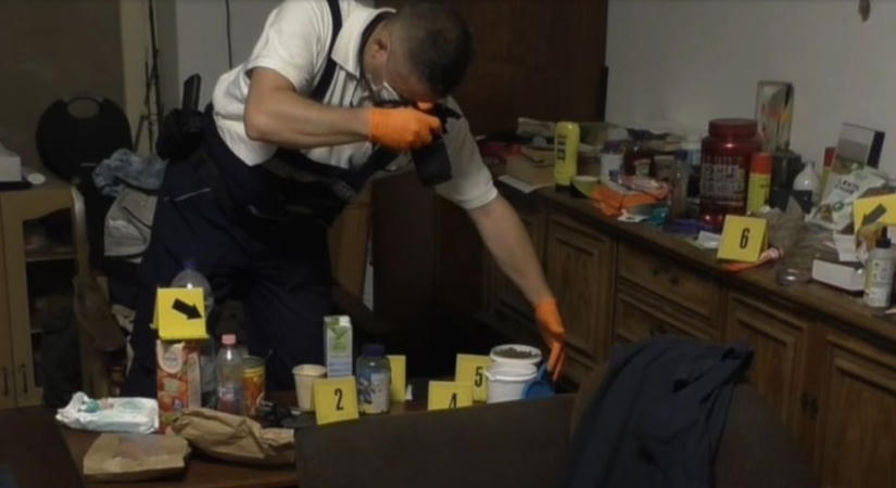 Üzletelés közben kattant a bilincs a veszprémi drogdílerek csuklóján ( videó)