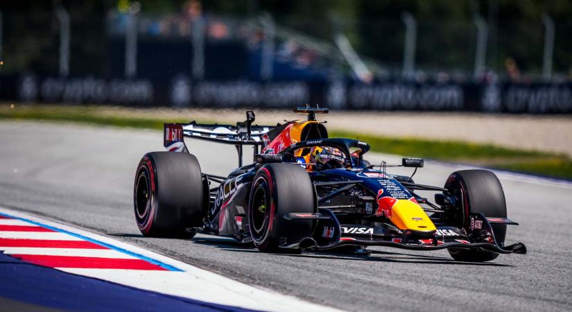 Verstappen bemutatott Russellnek az Osztrák Nagydíj edzésén
