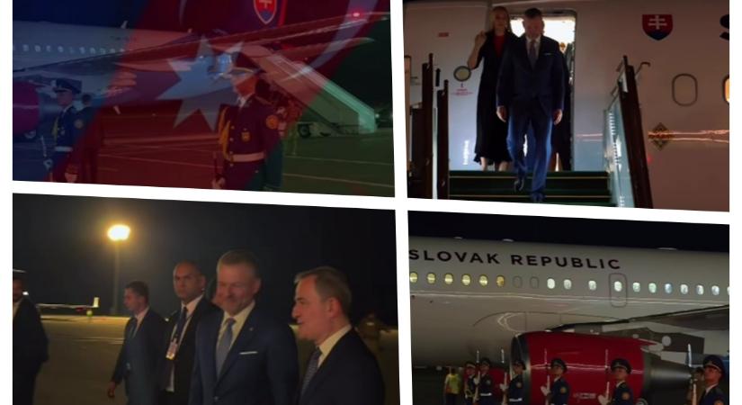 Hivatalos látogatásra utazott Azerbajdzsánba a szlovák köztársasági elnök
