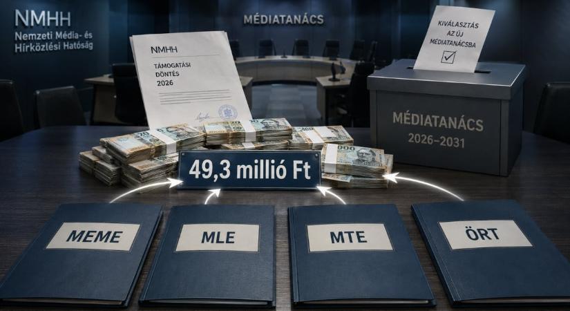 Közel 50 milliót kaptak a régi Médiatanácstól – mostantól beleszólhatnak az új testület vezetőinek kiválasztásába
