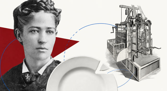 A nő, aki a porcelánját féltette, ezért feltalálta a mosogatógépet