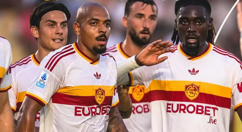 Megint négy góllal nyert az AS Roma