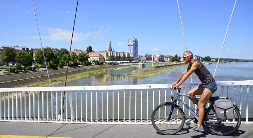 Rekordalacsonyra apadt a Dráva vízszintje Eszéknél