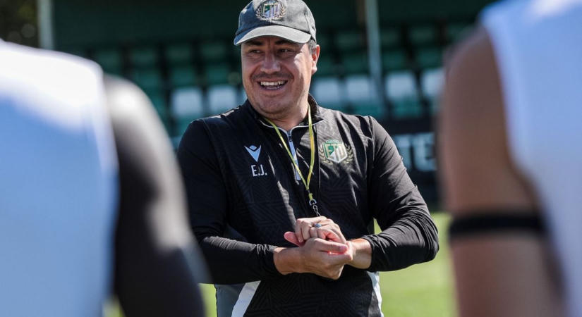 Jó hangulatban edzett az ETO FC - galériával