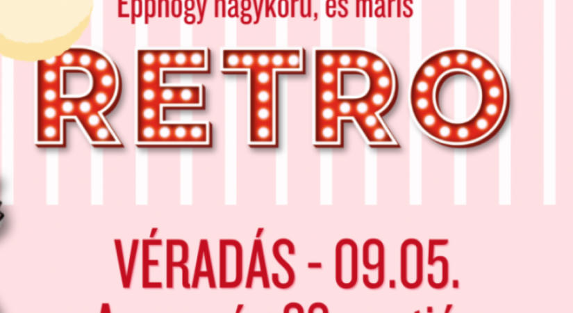 Retró véradás lesz az ország harminckét pontján
