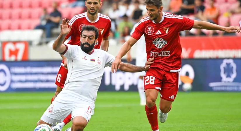 Egygólos győzelemmel kezdte a Konferencia-liga selejtezőjét a Debreceni VSC