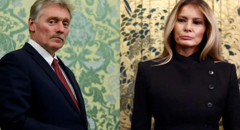 Peszkov méltatta Melania Trump szerepét az oleski megállapodásban