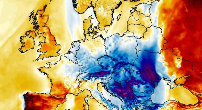 Drasztikus lehűlés a láthatáron! Térképeken mutatjuk a sarkvidéki eredetű hidegbetörést