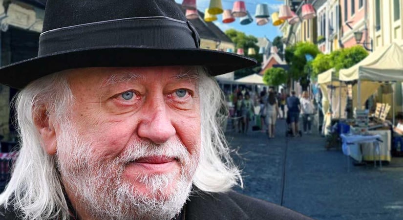 Szentendre díszpolgára lett Krasznahorkai László, Nobel-díjas író