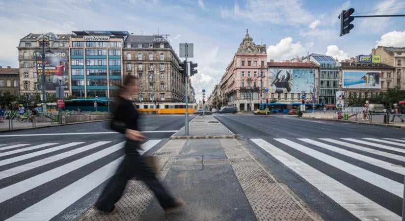 Kétszáz új zebrát festenek fel Budapesten