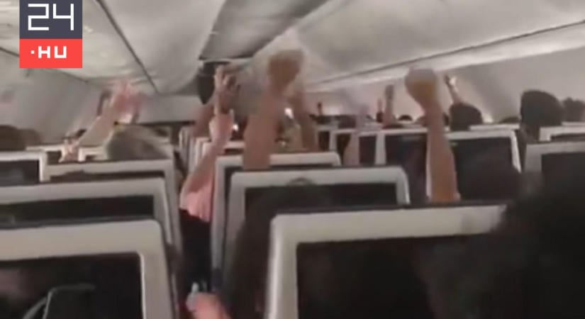 Flydubai-incidens: videón, ahogy az utasok ünneplik a landolást