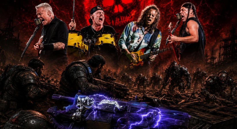 Már most megőrülnek a fanok a Gears of War: E-Day Metallica-skinjei miatt