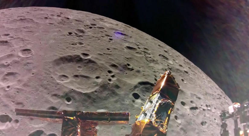 Egy 4 tonnás SpaceX Falcon 9 rakéta roncsdarabja friss krátert vájt a Holdba – videón a becsapódás