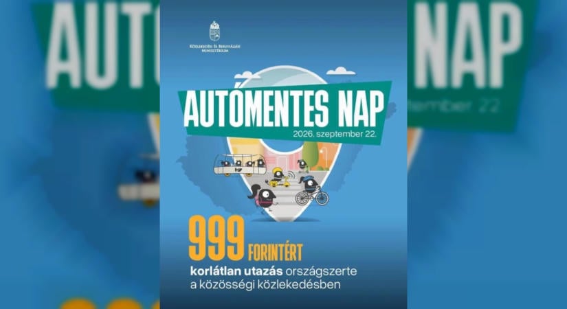 Kedvezményes utazás és ingyenes kerékpárszállítás az Európai Mobilitási Héten