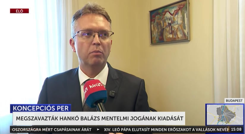 Hankó Balázs bejelentkezett: Nem bujkálok, itt vagyok, itt dolgozom