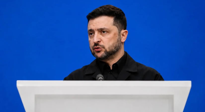 Zelenszkij elítélte Kínát és Észak-Koreát