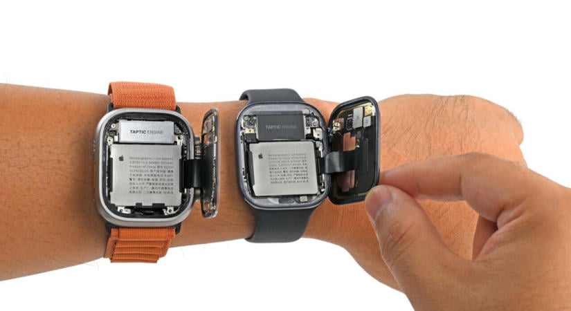 Az Apple Watchok gyenge javíthatósága már jogi kérdéseket is érinthet