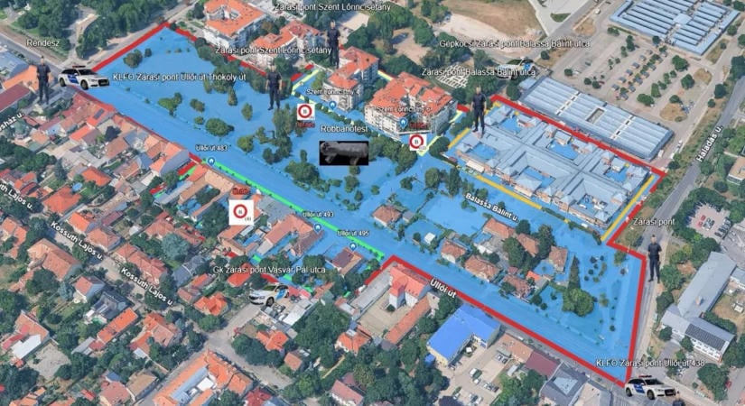 Világháborús robbanótest miatt ürítik ki Budapest egy részét – villamos és buszok sem járnak majd