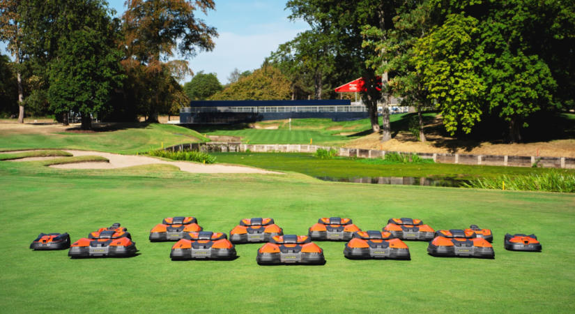 Az automatizált robottechnológia központi szereplője a 2026-os Husqvarna British Masters-nek