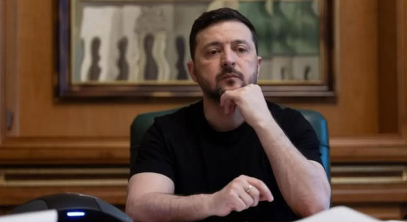 Ukrajnát támogató magyar állampolgárokat tüntetett ki Volodimir Zelenszkij