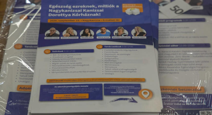 Nagykanizsára érkezik a Richter Egészségváros
