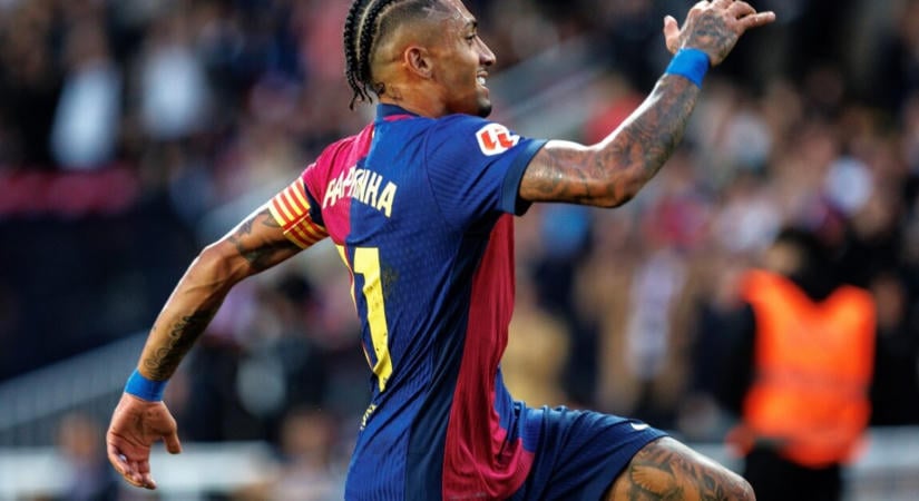 Fizetésemeléssel hosszabbítana a Barcelonával Raphinha