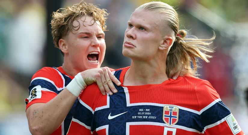 Haaland lett Brazília veszte, a norvégok megbosszulták a dél-amerikai hibákat