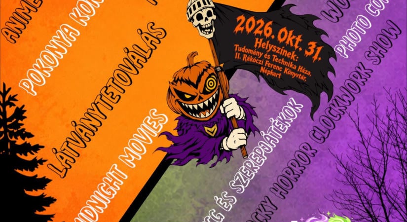 Halloween fesztivál Miskolcon