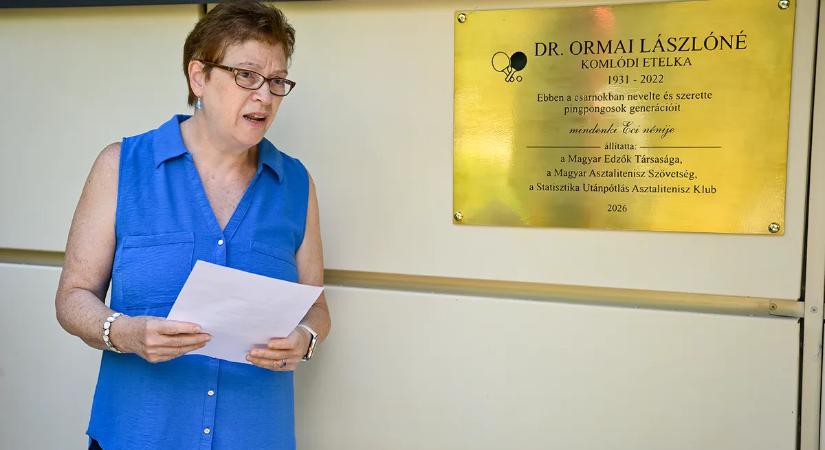 Asztalitenisz: Ormai Lászlóra emlékeztek