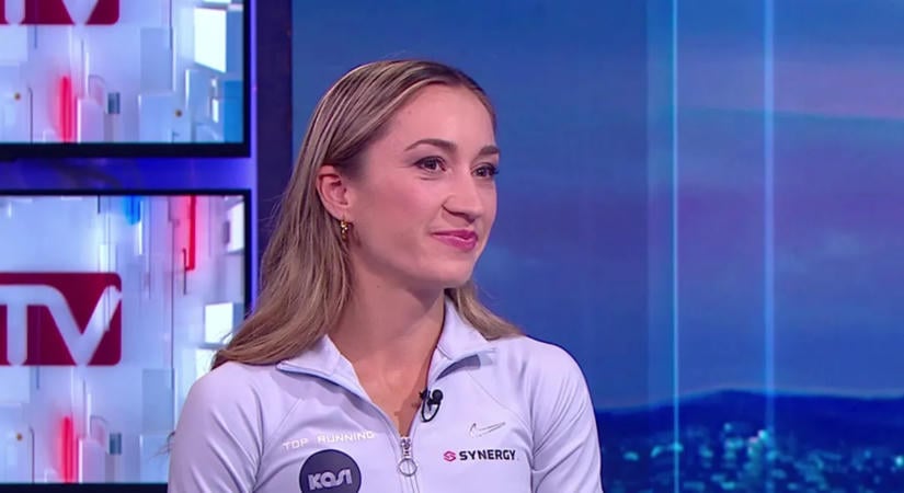 Megkönnyezte a maratoni távon szerzett ezüstérmét Vindics-Tóth Lili Anna