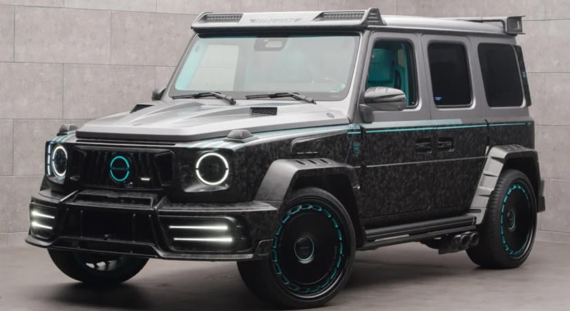 Brutális szénszál szörnyeteg lett a Mercedes G-osztályból