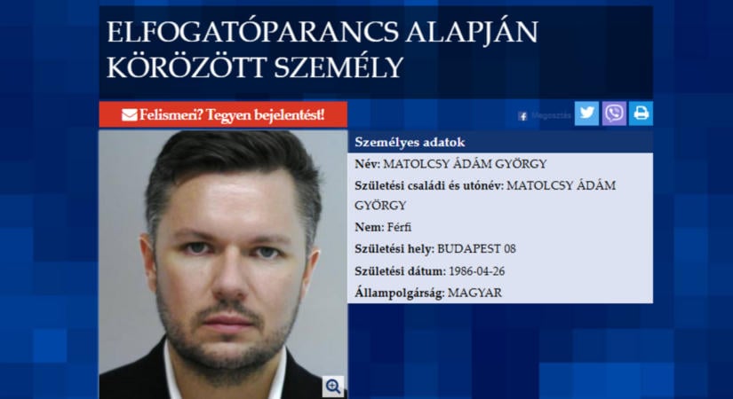 Matolcsy Ádám ellen elfogatóparancsot adtak ki