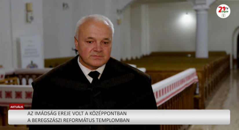 Aktuális (2026. 10. 27.) – Az imádság ereje volt a középpontban a beregszászi református templomban (videó)