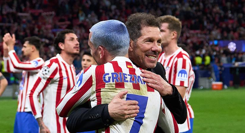 Diego Siemone búcsúzik a távozó Antoine Griezmanntól: „Szeretlek!”