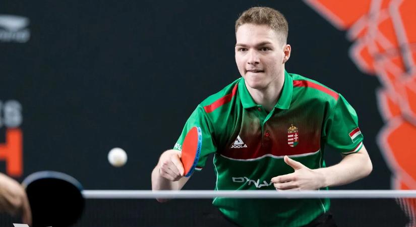 Asztalitenisz: András Csaba a főtábla első fordulójában búcsúzott Los Angelesben
