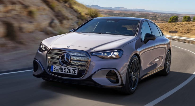Olcsóbb alapmodell érkezett az elektromos új Mercedes C-osztályból
