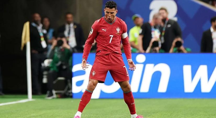 Cristiano Ronaldo megszerezte a vezetést Üzbegisztán ellen