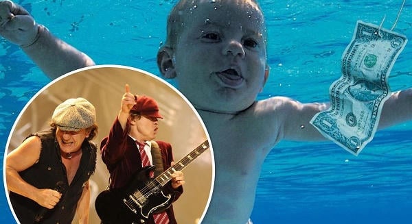 A Nirvana Nevermind-ja megelőzte az AC/DC 'Back In Black' albumát az összesített eladásokban