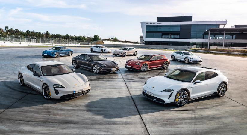 2021-ben a teljesen elektromos Porsche Taycan eladásai lekörözték az ikonikus 911-ét