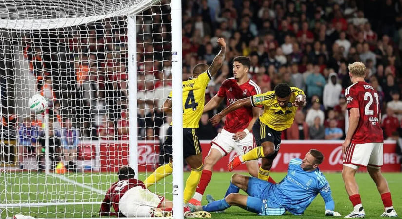 Hat gólt szerezve ment tovább a Brentford; legyőzte a Leeds a Nottinghamet az angol Ligakupában