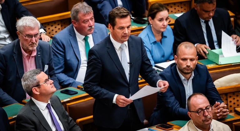 Németh Balázs bevallotta, a testbeszédből következtetett, mi történt Magyar Péter és Forsthoffer Ágnes között