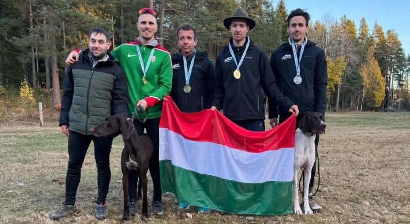 Két Európa-bajnoki cím és négy magyar érem a kutyás terepsport Eb-n