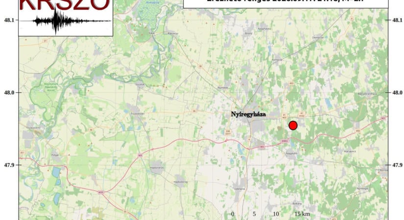 Megmozdult a föld a közelben