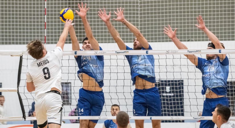 Egy játszmát elcsent a DEAC, de továbbra is százszázalékos a MÁV Előre