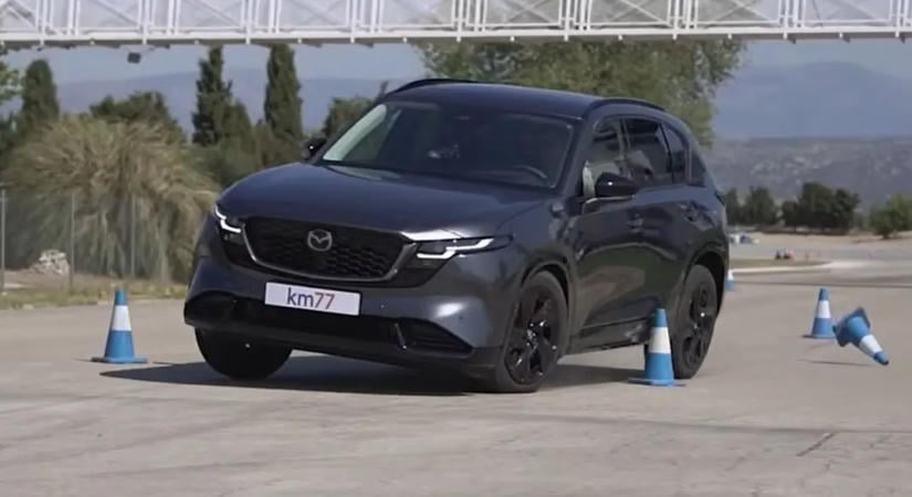 Videó: Ezt művelte az új Mazda CX-5 a jávorszarvasteszten