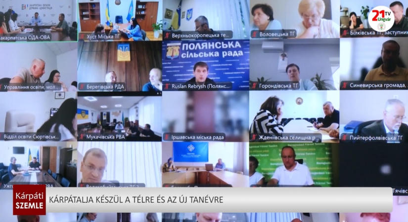 Kárpátalja készül a télre és az új tanévre (videó)