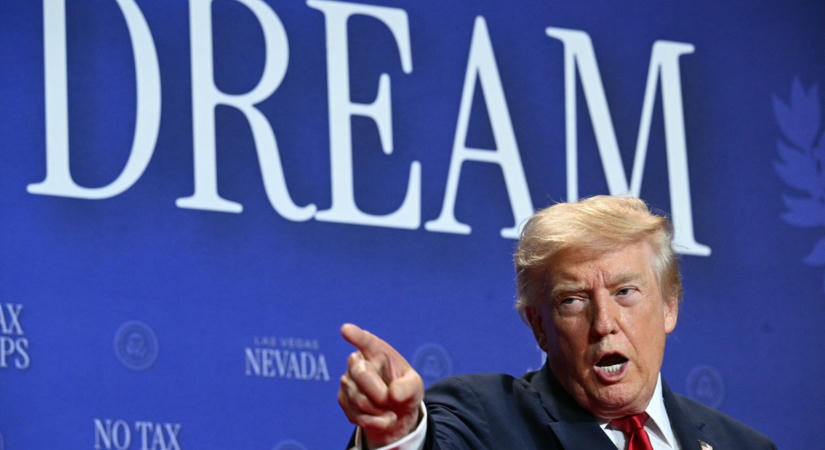 Trump elmondta, miből fizetné ki a minden amerikainak megígért 5000 dollárt, ha győznek a republikánusok